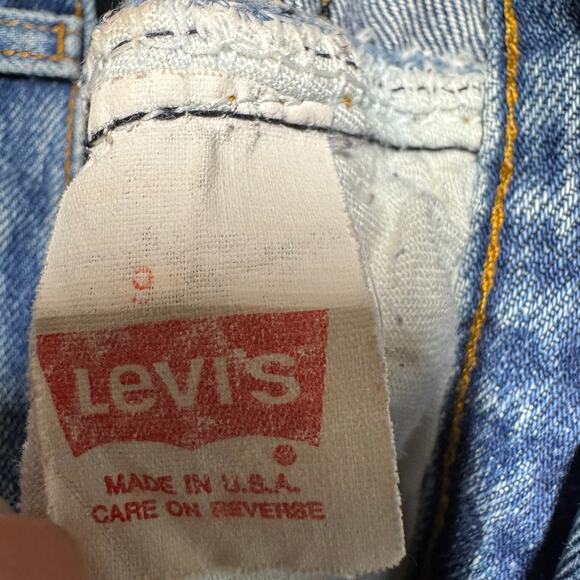 Vintage Levis 501 Jeans Women's Sz 9 26x27 USA 90s Stonewash Button Fly 0156 - Picture 3 of 10